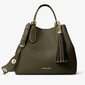 Michael Kors Large Brooklyn tote - Olive